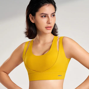 Stretch Yoga Bra Sweat Absorbent Breathable Top