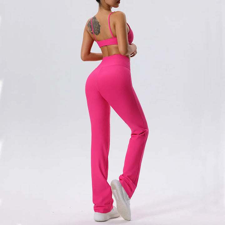 Athletic  2PCS Ribbed Sets