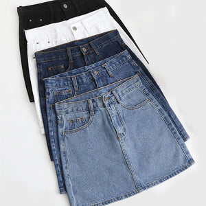 Zoki Sexy Women Denim Mini Skirt