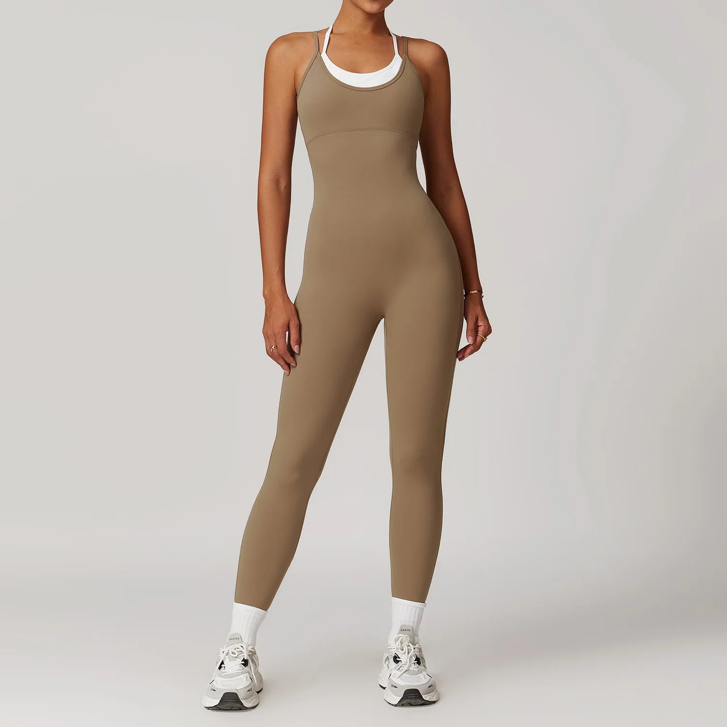 Women's  Fitness One Piece Strap Sports Jumpsuits