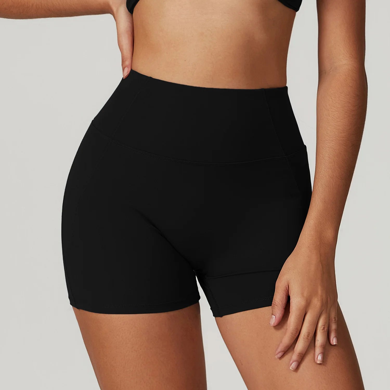 High Waist Workout Gym Push Up Shorts