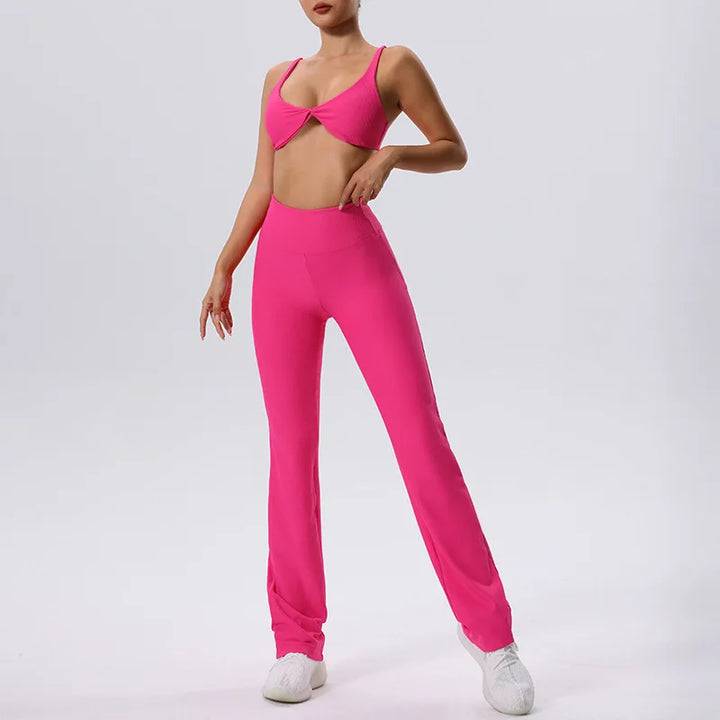Athletic  2PCS Ribbed Sets
