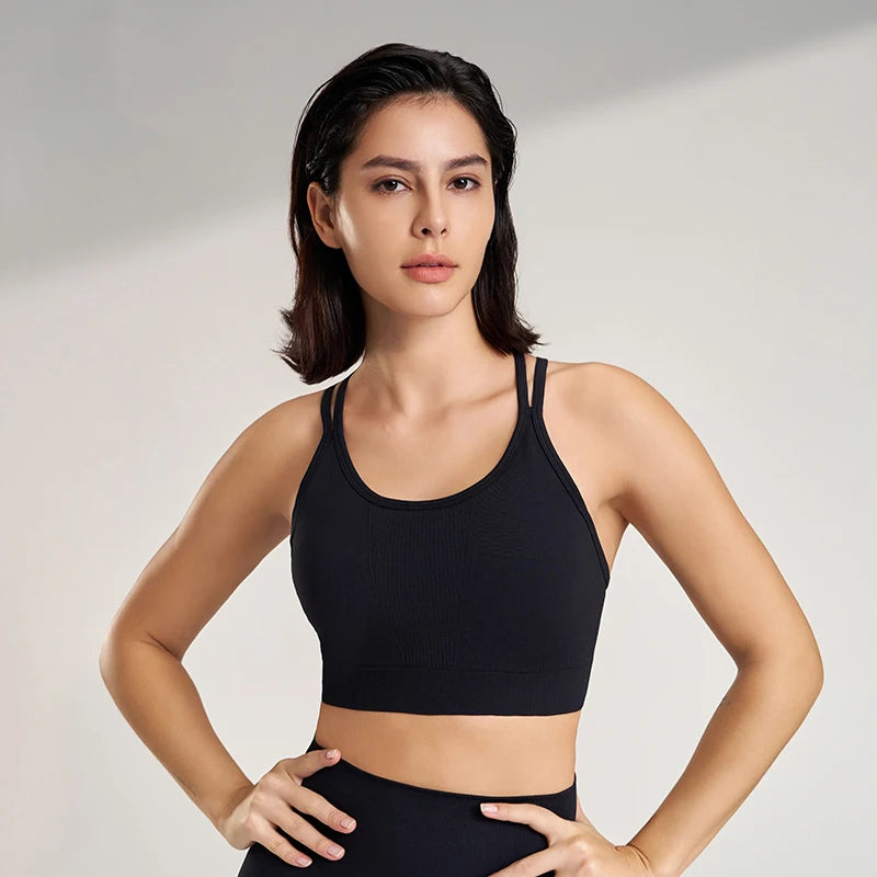 Seamless Sports Bra Yoga Tank Top