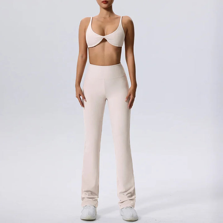 Athletic  2PCS Ribbed Sets