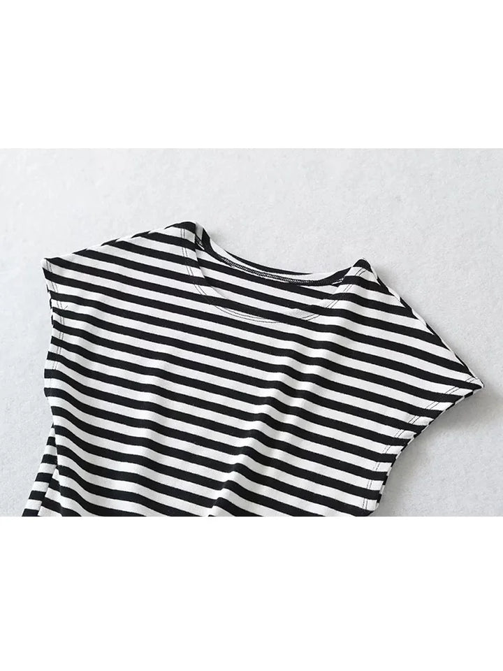Basic Crop Tops Slim T-Shirts